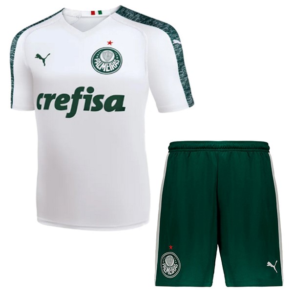 Camiseta Palmeiras 2ª Niños 2019-2020 Blanco